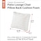 Classic Accessories Patio Lounge Chair Pillow Back Cushion Foam, 21 x 15 x 4 Inch 61-065-019901-RT - alternate 4
